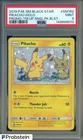 2019 Pokemon SM BSP Team Up Single Pack Blister #SM162 Pikachu Holo PSA 9