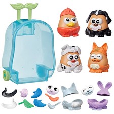 Potato Head Pet-Tato Tots, Pet-Themed Set with 31 Parts and Small, Orange
