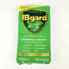 IBgard Abdominal Comfort 12 Capsules Exp 9/2027
