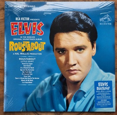 Elvis Presley DOPPEL LP FTD Roustabout Ovp Sealed