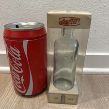 Coca Cola Coke Bottle Reproduced Replica Commemorative Bottle 1899 - Collectible