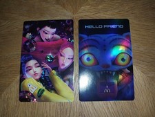 McDonald's K-Pop Demon Hunters RARE HUNTR/X Trio Card Huntrix Group Band KPop