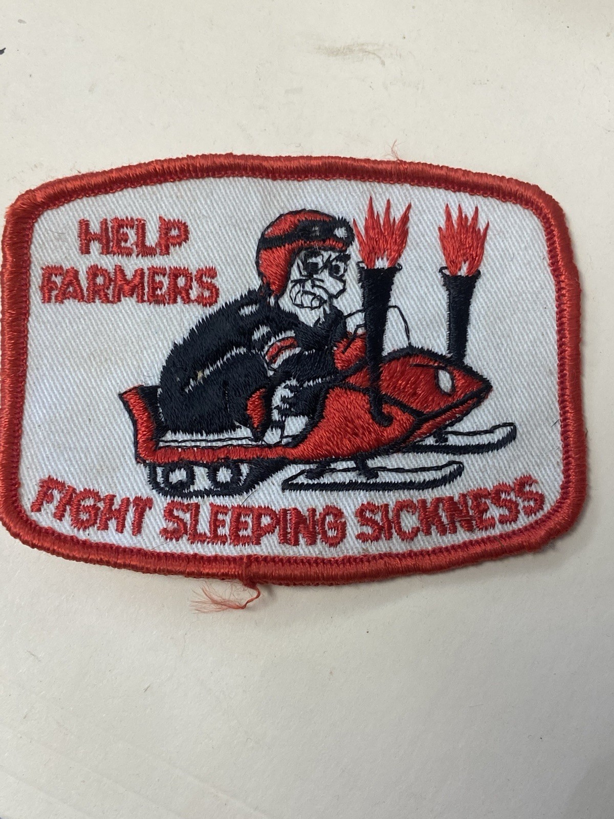 Vtg.  Rupp, Moto Ski, Skidoo, Artic Embroidered Patch  Snowmobile