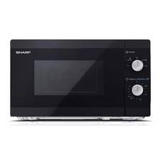 Sharp YC-MS01U-B Black 20 Litre 800W Microwave With Defrost Function