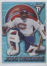 2000-01 Pacific Private Stock Titanium Blue 17/60 Jose Theodore #50 0uj7