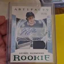 2022-23 Upper Deck Artifacts Hockey Cards Checklist, Odds and Rookie Redemption Info 31