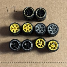 5 Sets of Real Rider Wheels 1:64