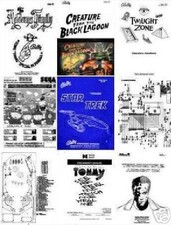 Reparatur Handbuch Set pinball Flipper Automat Bally Stern Data Williams Recel
