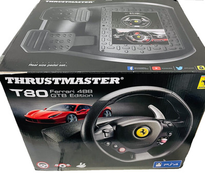 Thrustmaster T80 Ferrari 488 GTB Edition (compatible w/ PS5, PS4 & Pc)