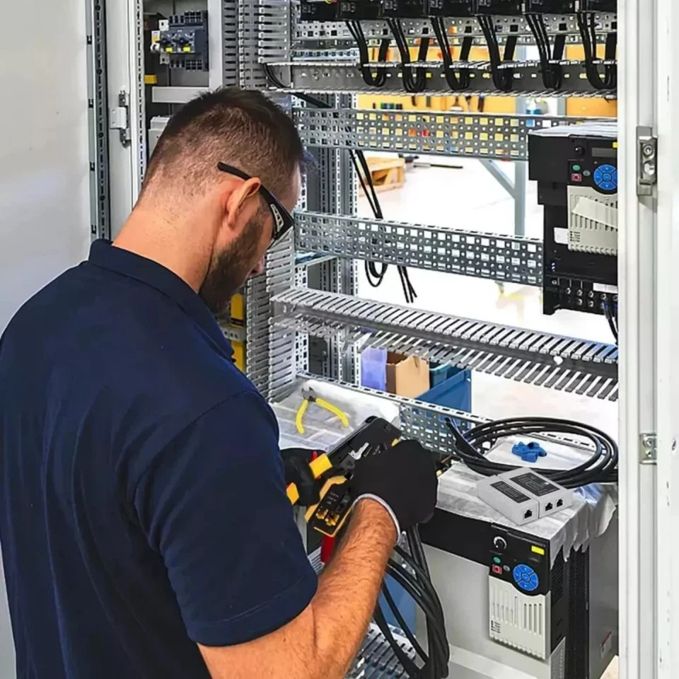 Обжимной сетевой обжимной механизм RJ45 Cat5 Cat6 Cat7 набор инструментов Ethernet обжимной механизм - Изображение 4 из 4