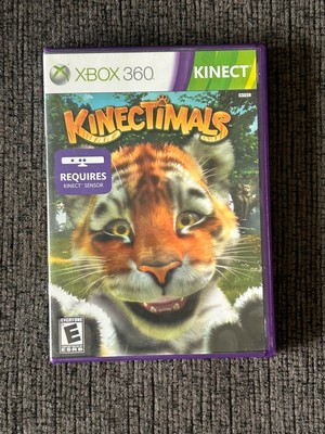 KINECTIMALS (Microsoft Xbox 360) GAME COMPLETE with MANUAL TESTED VG