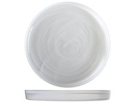 6 Suppenteller H&H Aus Glas Modell Alabaster Weiß Cm 33X4 HöHe