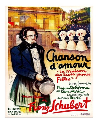 Vintage Chanson D'Amour Wandkunst Historische Szene Wanddekoration Woh