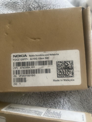 2 Nokia Optical Transceivers Both New FOCZ QSFP / Aosb Qsfp28 Blowout Price - Afbeelding 2 van 5