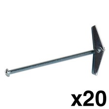 Skywalker 3/16" x 4" Toggle Bolts Hollow Wall Anchors Box of 20