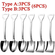 Long Handle Iced Tea Spoon Coffee Spoon Ice Cream Spoons Stainless Steel