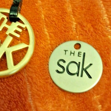 THE sak  - One Silver Replacement Charms Hang Tag