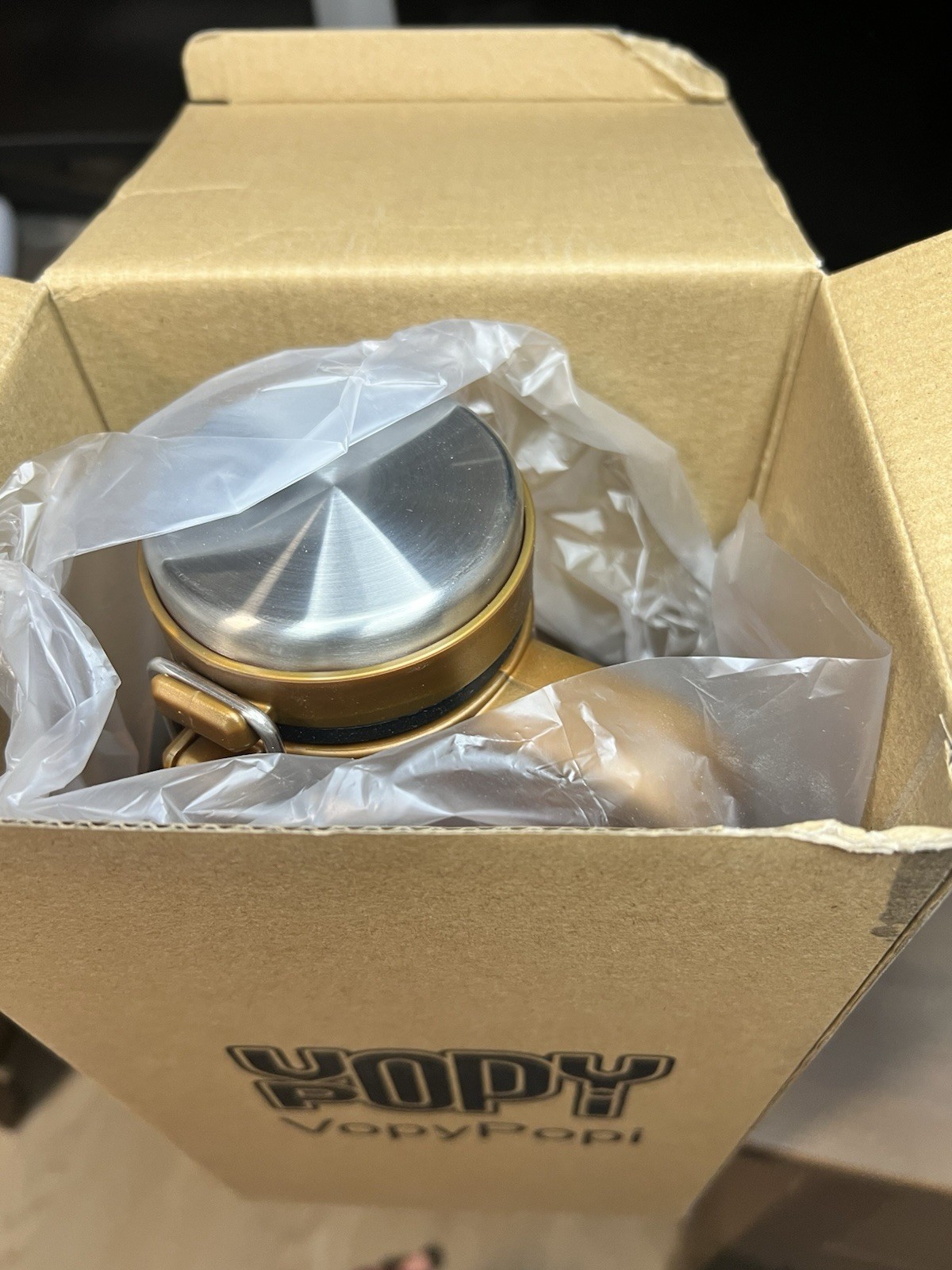 Beverage Flask 64 oz Water Bottle Stainless Steel Coffee