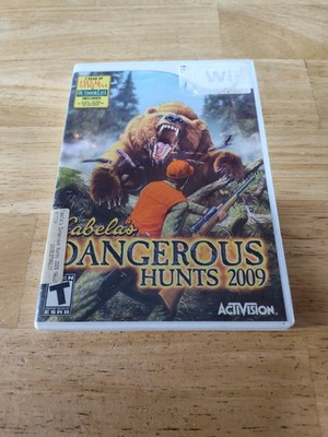 Cabela's Dangerous Hunts 2009 (Nintendo Wii, 2008) CIB Complete W/Manual