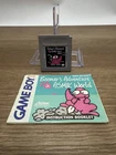 Boomer's Adventure in Asmik World Game Boy Original Nintendo GB Manual Included
