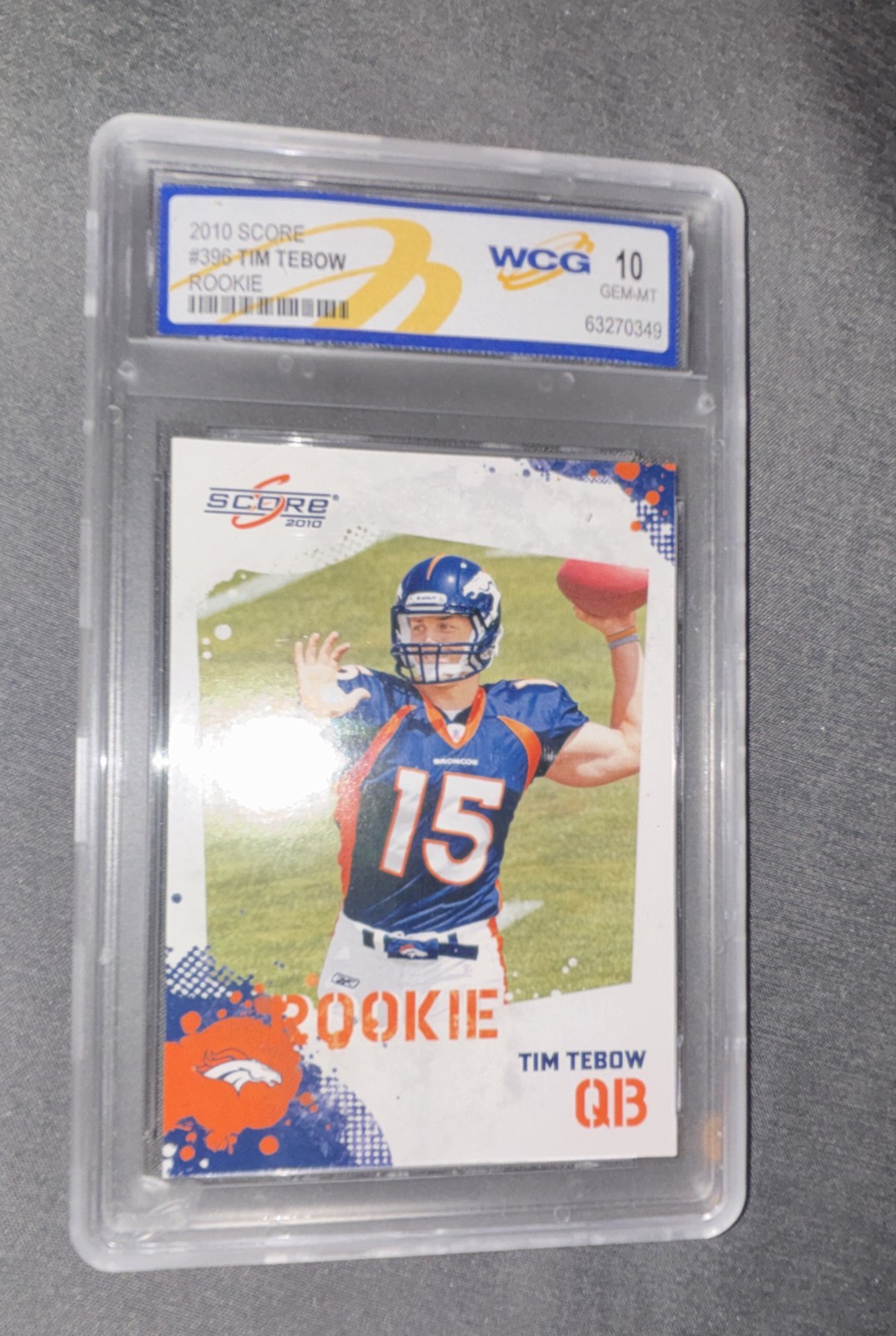 Tim Tebow Score #396 Base