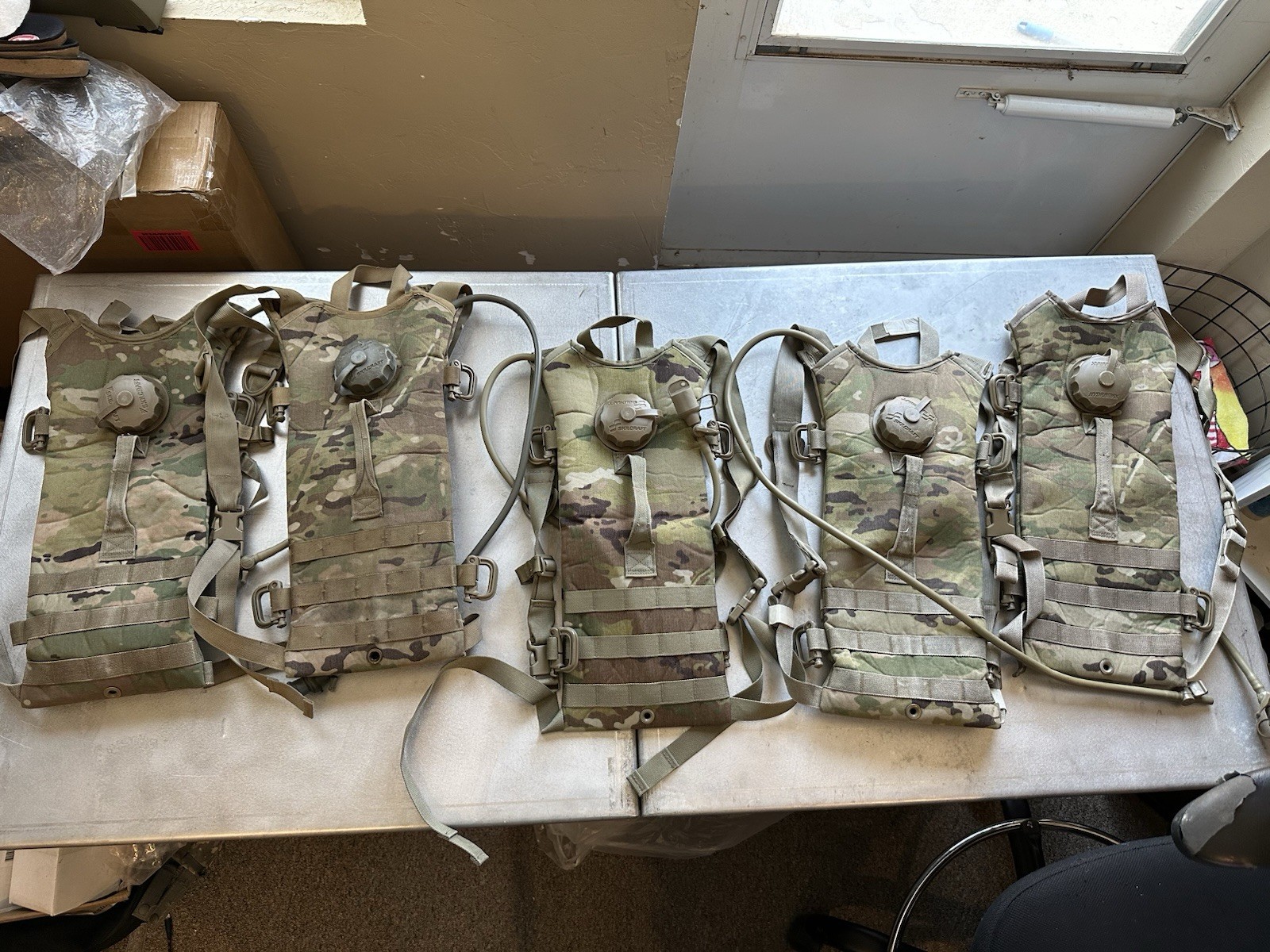 USGI OCP Multicam Molle II 3L/100oz Hydration System Carrier Pack w/ Bladder