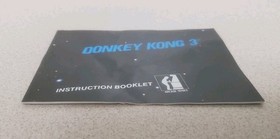 Donkey Kong 3 Nintendo NES 5 Screw + Manual - Authentic