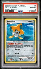 2009 Pokemon Platinum Rising Rivals #7 Jirachi Holo PSA 8