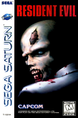 Resident Evil Original Sega Saturn BOX ART Premium POSTER MADE IN
