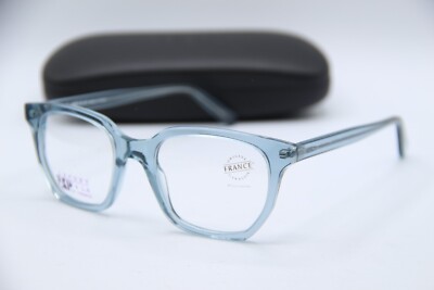 NEW JEAN LAFONT ISSY & LA ISSY MAX 3187E CLEAR BLUE AUTHENTIC EYEGLASSES 52-20