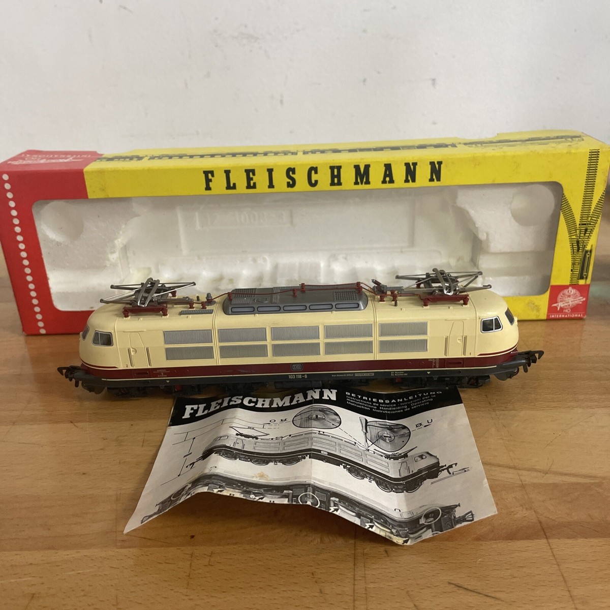 Fleischmann 4375 Elok Series 103 118-6 DB Gauge H0 Boxed | eBay