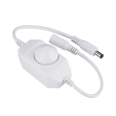 LED Dimmer Brightness Controller On/Off Switch Knob for Single-Color LED Light