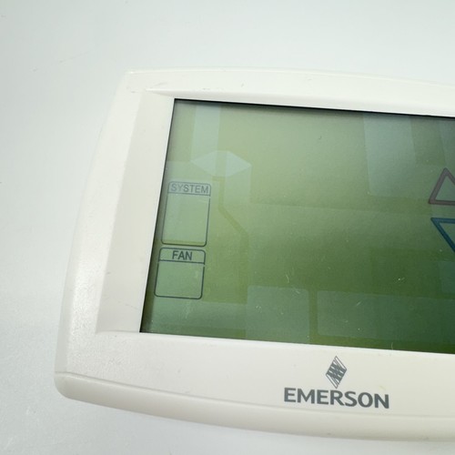 Emerson 1F97-1277 Blue Series 12" Touchscreen Thermostat For Parts Repair Untest - Picture 2 of 9