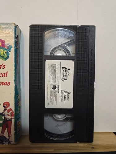Mighty Morphin Power Rangers Alpha's Magical Christmas (VHS, 1994) - Picture 2 of 4
