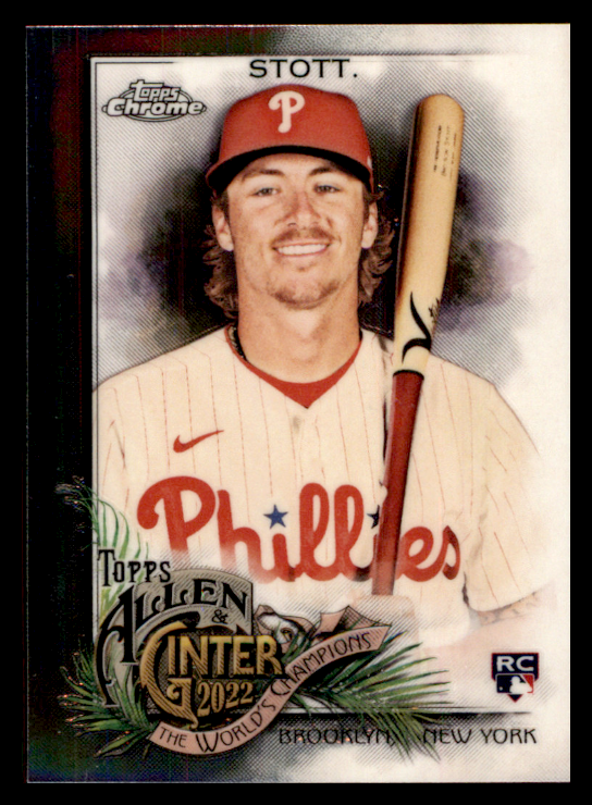 2022 Topps Allen & Ginter Bryson Stott RC #263 Philadelphia