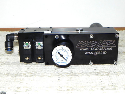 EDCO USA A25N-2SB24D Classic Series Vacuum Pump Solenoid Controlled Air Supply &