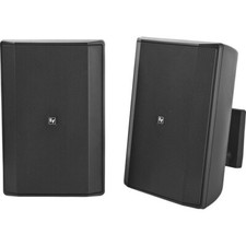 New Electro-Voice EVID-S8.2T 8" 2-Way 70/100V Commercial Loudspeaker Pair BLACK