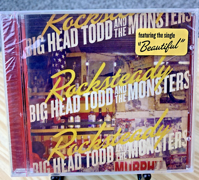 Rocksteady - Music CD Big Head Todd And The Monsters Rock & Roll Rooted Sealed