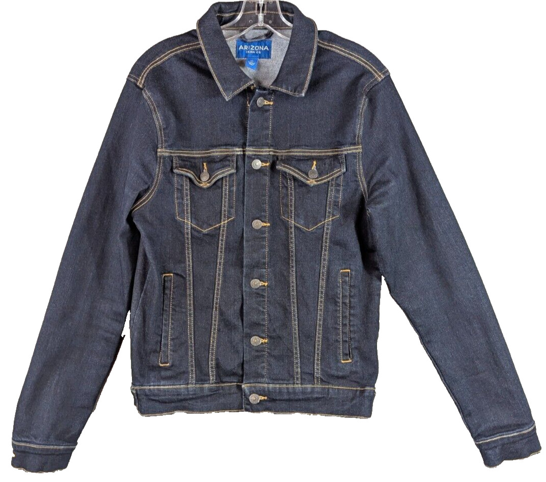 Arizona Jean Co Denim Jacket Men's Advance Flex 360 Dark Wash