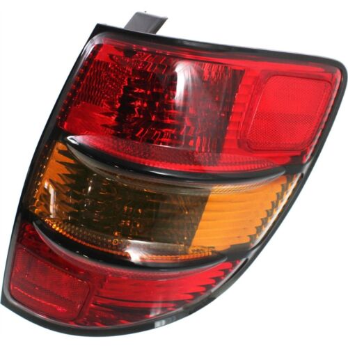 Halogen Tail Light For 2003-2008 Pontiac Vibe Right Amber & Red Lens w/ Bulb(s) - Picture 1 of 7