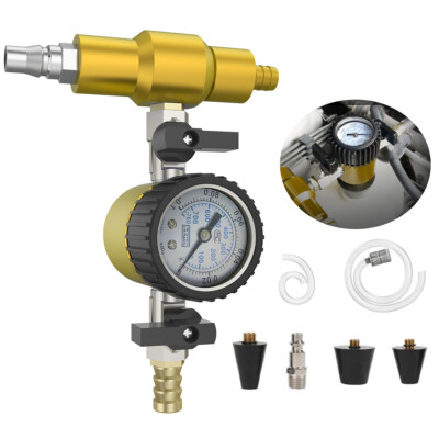 Car Radiator Pressure Tester Coolant Vacuum Refill Kit Cooling System Leak Test 