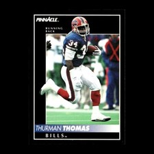 Thurman Thomas 1992 Pinnacle Buffalo Bills #22 R327D 68