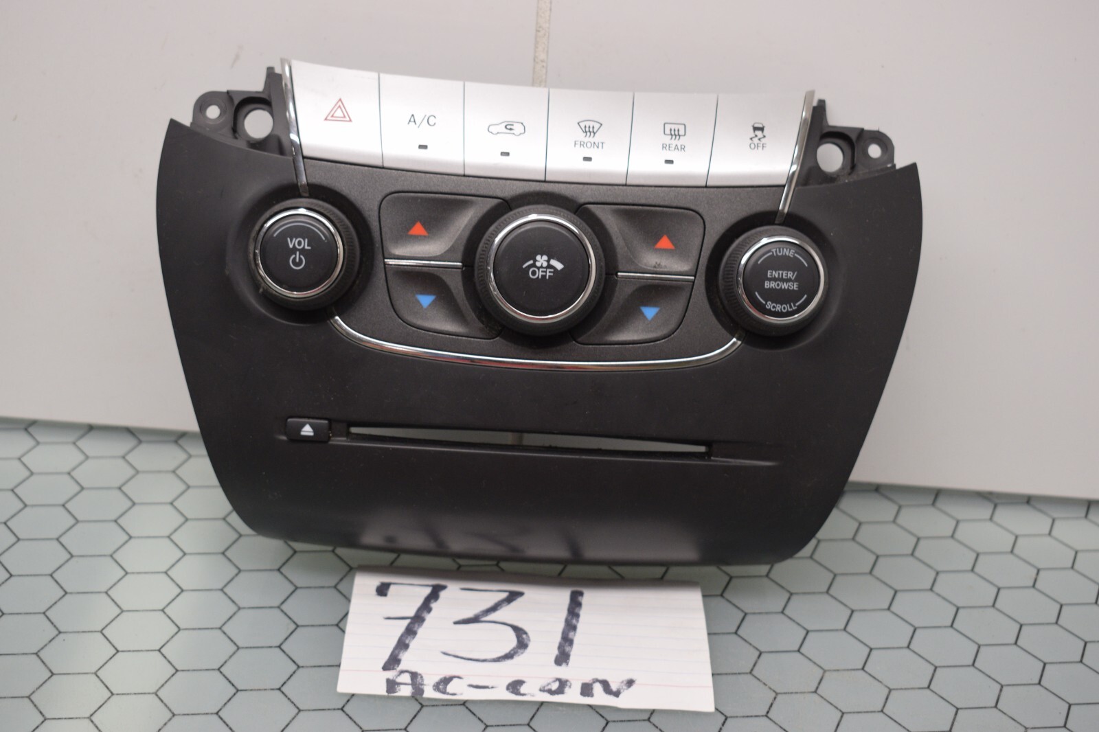 11 12 13 14 15 16 17 Dodge Journey #731 Engine Computer ECM ECU 1RK581X9AD