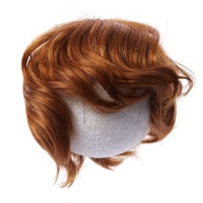 Lot of 3 Antina's Carrot Red Baby 10" Doll Wigs
