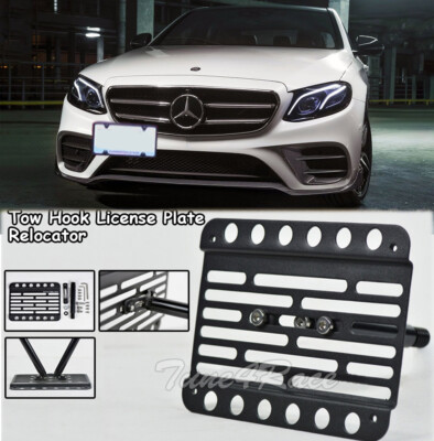 For 17-Up Mercedes Benz E-Class W213 Front bumper Tow Hook License