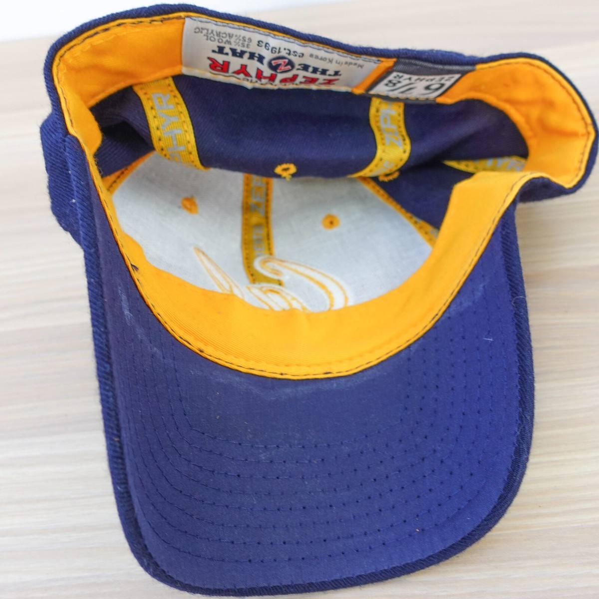 VINTAGE California Golden Bears Cap Blue UC Berkeley CAL NCAA Hat