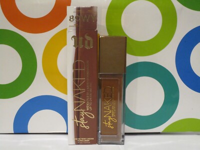 URBAN DECAY ~ STAY NAKED WEIGHTLESS LIQUID FOUNDATION ~ # 80 WY DEEP