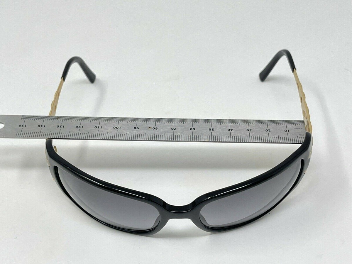 SALVATORE FERRAGAMO VINTAGE SUNGLASSES Black Gold 62 [] 18-120 ITALY SALVATORE FERRAGAMO VINTAGE SUNGLASSES Black Gold 62 [] 18  main image 2