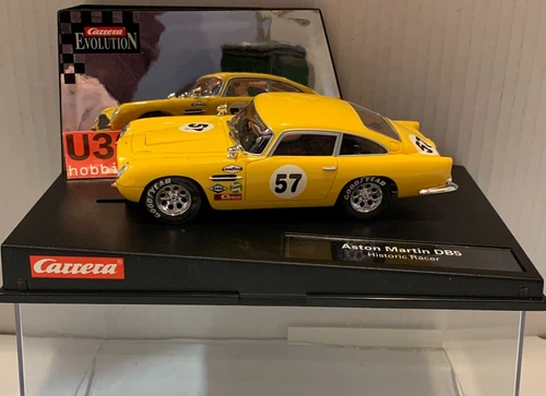 Slot Car Carrera Evolution 25736 Aston Martin Db5 #57 Historic Racer