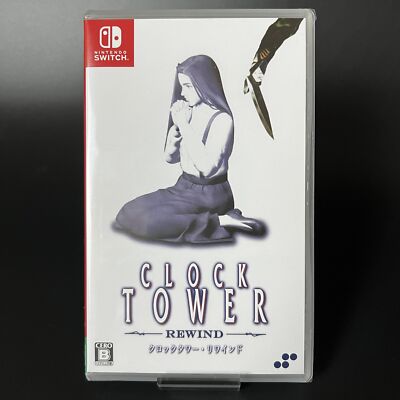 CLOCK TOWER REWIND SWITCH Software Multi-Language 2024 Sealed New Expedted F/S